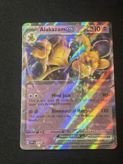 Alakazam EX Black Star Promo #50 English TCG 2023 Pokemon 151 Holo Nm/Mint - Image 1
