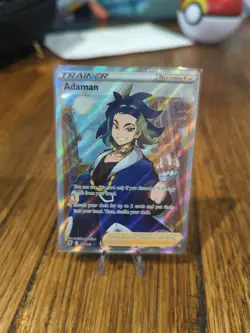 Pokemon TCG Adaman Sword & Shield Mfg-Astral Radiance 181/189 Holo Full Art - Image 1