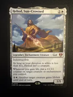 Heliod, Sun-Crowned - Commander Masters - MTG - 0029 - NM - Image 1