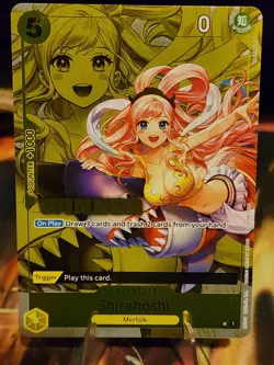 ONE PIECE ENGLISH CARD WINNER HOLO GAME CARTE Shirahoshi OP03-116 JCC EN MINT - Image 1