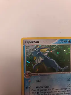 Vaporeon 6/17 POP Series 3 Promo Pokemon Card Holo Foil Rare - Image 5