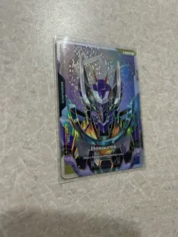GUNDAM CARD GAME RESOURCE CARD - ENGLISH GFreD R-025 C++ FOIL - GD03 STEEL R - Image 2