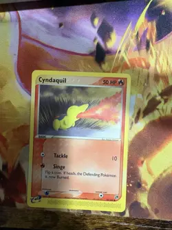POKEMON TCG CYNDAQUIL 59/100 NON HOLO COMMON EXCELLENT EX SANDSTORM - Image 1