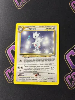 Togetic Neo Genesis Holo Rare Pokemon Card 16/111 WOTC LP Vintage - Image 1