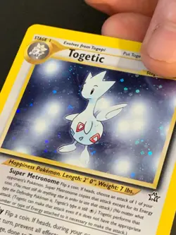 Togetic 16/111 Neo Genesis Holo Rare Vintage WOTC Pokemon Card - Image 3