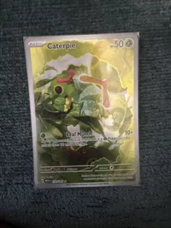 Caterpie 172/165 Illustration Sv: Scarlet & Violet 151 Holo Pokemon TCG Cards NM - Image 1