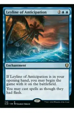 1x MTG Leyline of Anticipation NM-Mint! Commander Legends! Ships Fast - Image 1