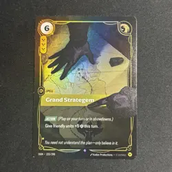 Grand Strategem 233/298 - Riftbound TCG League of Legends - Near-Mint English - Image 1