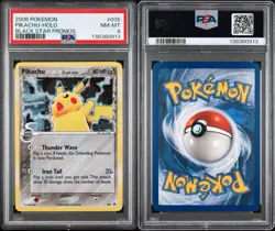 2006 Pokemon Pikachu Holo Black Star Promo Card #35 PSA 8 New Cert Best Swirl - Image 3