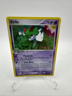 Pokemon TCG Dragon Frontiers - Kirlia #32/101 - Stamped Uncommon Holo Card NMT - Image 1