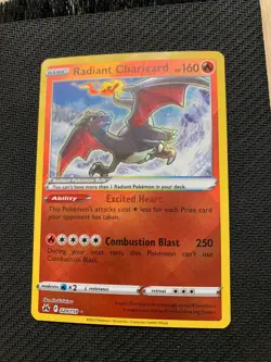 Radiant Charizard 020/159 Holo Rare Pokemon Card - Sw&Sh Crown Zenith Set - NM - Image 2