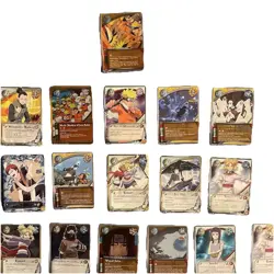 Naruto TCG Card Lot 450+ Cards Total Holo Common Uncommon Rare Foils Mix Lot. - Image 3