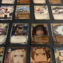 Naruto TCG Card Lot 450+ Cards Total Holo Common Uncommon Rare Foils Mix Lot. - Image 5