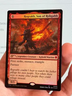 1X FOIL Rograkh, Son of Rohgahh MINT MTG Magic Secret Lair SLD CEDH Partner EDH - Image 3