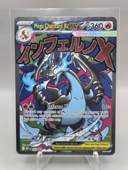 Pokemon TCG - Mega Charizard X ex 023 - Mega Evolution Promos NM - Image 1