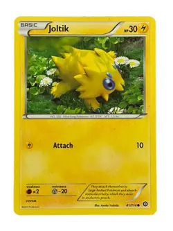 New: 2016 Pokemon TCG Joltik Steam Siege 41 Regular Common - Image 1