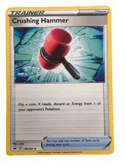 New: 2020 Pokemon TCG Crushing Hammer 159 Sword & Shield Regular Uncommon - Image 1