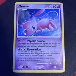 Pokemon Mew Secret Wonders Holo 15/132 LP - Image 1