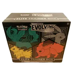Pokemon TCG Sword & Shield Evolving Skies Elite Trainer Box - 8 Packs, Free Ship - Image 1
