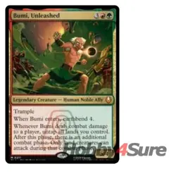 Bumi, Unleashed M/NM Magic: The Gathering MTG Avatar: The Last Airbender - Image 1