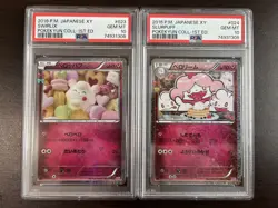 PSA10 Peroppahu & Perorim 023 024/032 XY Pokekyun serial number Pokemon card - Image 1