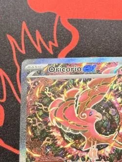 Oricorio EX #24 Mega Evolution Phantasmal Flames Black Star Promo Card NM #1 - Image 3