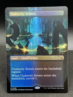 Undercity Sewers - Foil - Borderless Near Mint, English MKM Extras MTG - Image 1