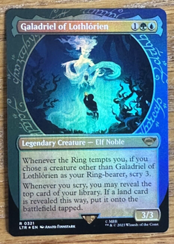 MTG Lord of the Rings, Galadriel of Lothlorien - Showcase Foil - Image 1