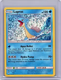 Lapras Holo (5/12) - Pokemon TCG - McDonald's 2019 Promo - MP - Image 1