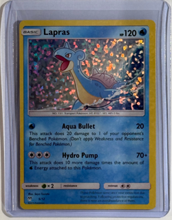 Lapras - 5/12 McDonald's Promo 2019 - Pokemon Card - Holo - Image 1