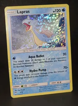 Pokemon TCG Lapras McDonald's 2019 Promos Holo Card 5/12 - Image 2