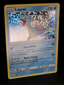Pokemon TCG Lapras McDonald's 2019 Promos Holo Card 5/12 - Image 3