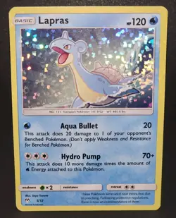 Pokemon TCG Lapras McDonald's 2019 Promos Holo Card 5/12 - Image 5