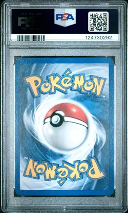 Rainbow Energy-Holo Pokemon Rocket 17 PSA 7 - Image 2