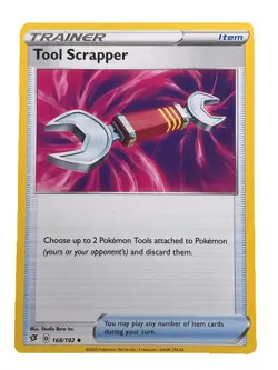 New: 2020 Pokemon TCG Tool Scrapper 168 Swsh02: Rebel Clash Regular Uncommon - Image 1
