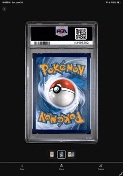 Pokemon Jolteon Poke Ball Prismatic Evolutions PSA 10 Gem MT - Image 2
