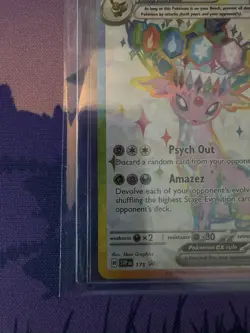 Pokemon TCG Espeon EX Prismatic 175 Black Star Promo Full Art - Image 2