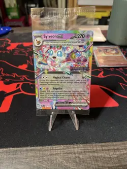 Pokemon Prismatic Evolutions Sylveon ex 041/131 Surprise Box Stamped Sealed QTY - Image 1