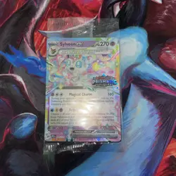 Sylveon Ex Stamped Promo Prismatic Evolutions Surprise Box Sealed 041/131 Sealed - Image 2