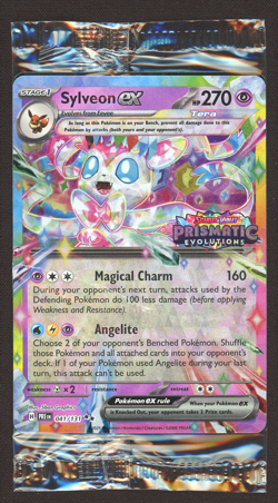 Sylveon ex 041/131 Stamped Promo Prismatic Evolution Surprise Box Pokemon SEALED - Image 1