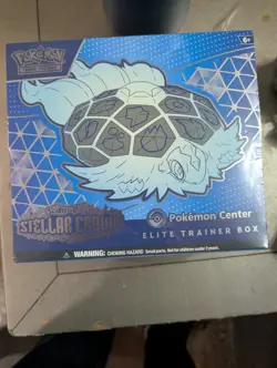 IN HAND Pokemon Center Scarlet & Violet Stellar Crown Elite Trainer Box ETB - Image 1
