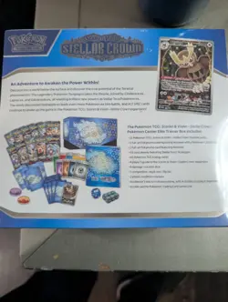 IN HAND Pokemon Center Scarlet & Violet Stellar Crown Elite Trainer Box ETB - Image 3