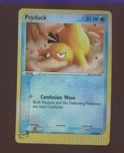 2003 Pokemon EX Sandstorm Reverse Holo #73/100 Psyduck - Image 1