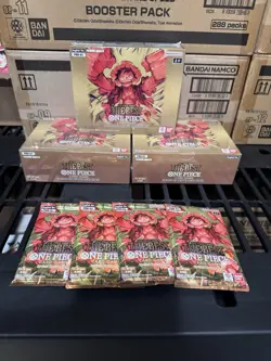 4x The Best Premium Booster Pack One Piece Card Game PRB01 English OP TCG - Image 1