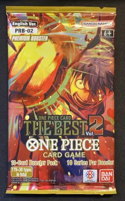 One Piece CCG - Premium Booster The Best Vol.2 Sealed Card Pack PRB02 English - Image 1