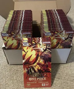Lot Of 55x One Piece PRB-02 Sleeved Booster Packs English Sealed Premium Vol. 2 - Image 2