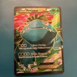 FULL ART Venusaur EX ULTRA RARE Pokemon 141/146 XY Holo Foil - LP - Image 1