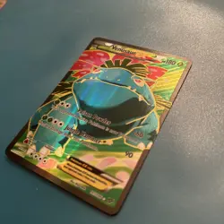 FULL ART Venusaur EX ULTRA RARE Pokemon 141/146 XY Holo Foil - LP - Image 2
