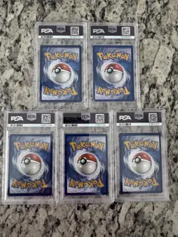 POKEMON TCG GRADED CARD LOT PSA SLABS - Image 2