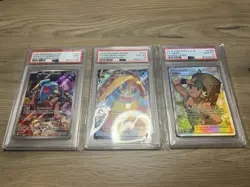 POKEMON TCG GRADED CARD LOT PSA SLABS - Image 1